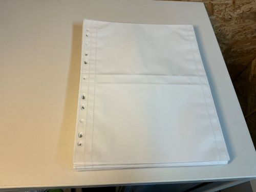 50 Hama Hüllen für Ansichtskarten weiß