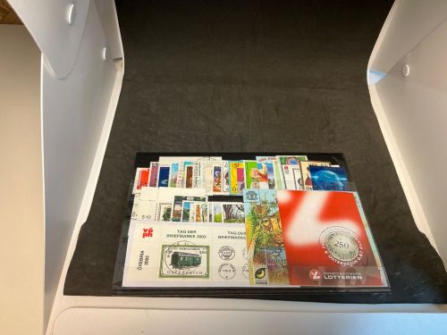 Österreich Jahrgang 2002 komplett gestempelt