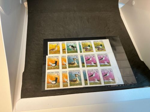 Ungarn Michel 3451-3456B geschnittene Viererblock postfrisch