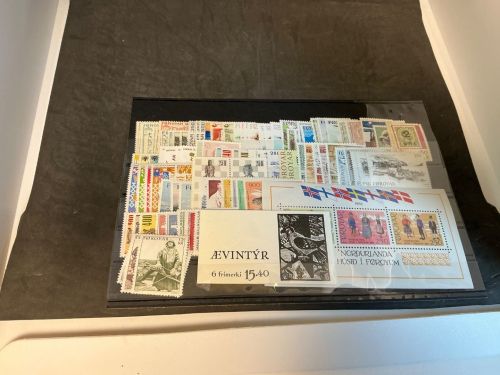 Färöer Jahrgang 1975-1984 postfrisch komplett
