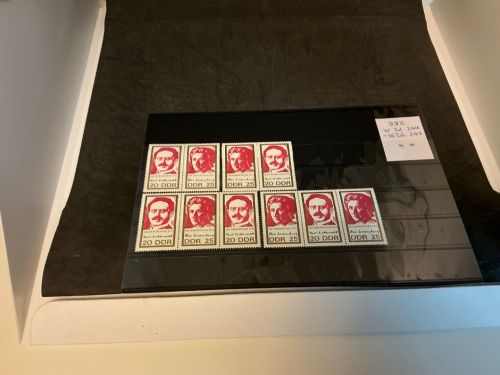 DDR Zusammendruck Kombination Michel 1650-1651 postfrisch