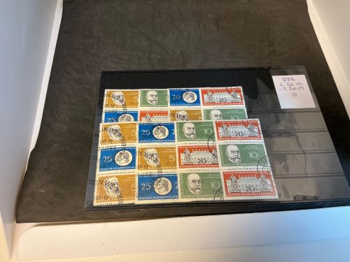 DDR Zusammendruck Kombination Michel 795-798 gestempelt