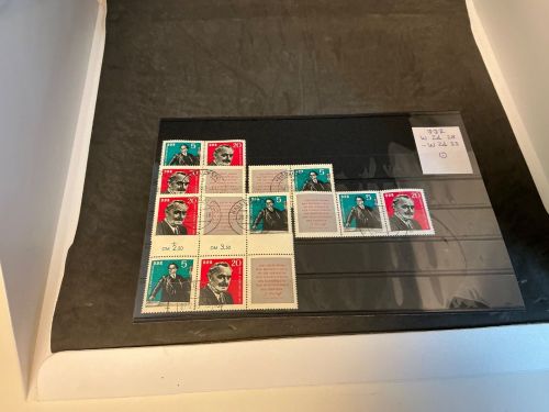 DDR Zusammendruck Kombination Michel 893-894 gestempelt