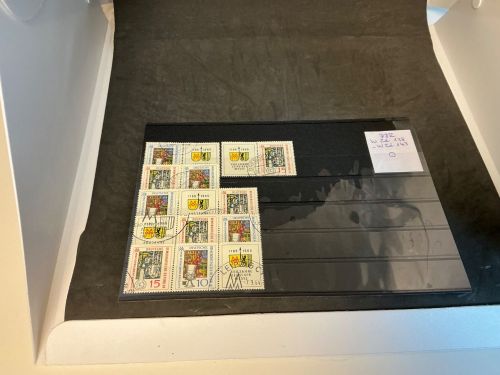 DDR Zusammendruck Kombination Michel 1052-1053 gestempelt