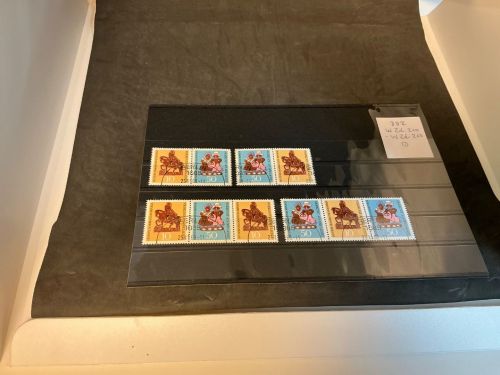 DDR Zusammendruck Kombination Michel 1521+23 gestempelt