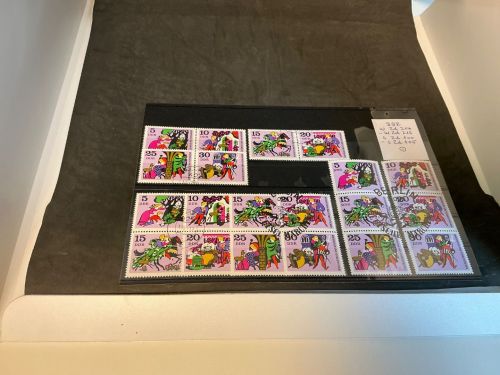 DDR Zusammendruck Kombination Michel 1545-1550 gestempelt