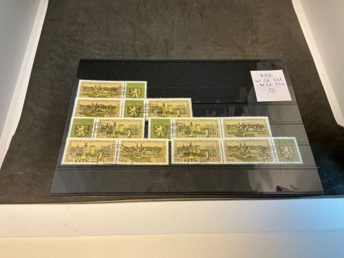 DDR Zusammendruck Kombination Michel 2153-2154 gestempelt