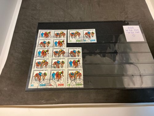 DDR Zusammendruck Kombination Michel 2216-2218 gestempelt