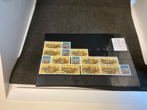DDR Zusammendruck Kombination Michel 2343-2344 gestempelt