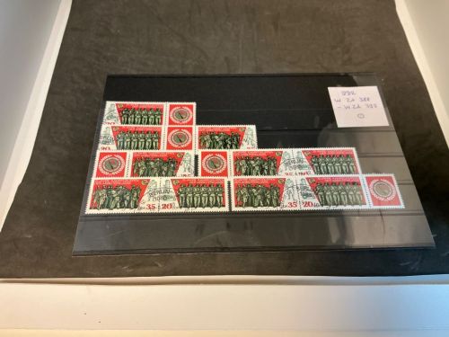 DDR Zusammendruck Kombination Michel 2357-2358 gestempelt