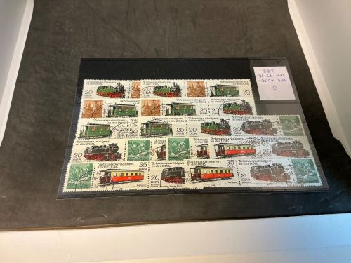 DDR Zusammendruck Kombination Michel 2562-2565 gestempelt