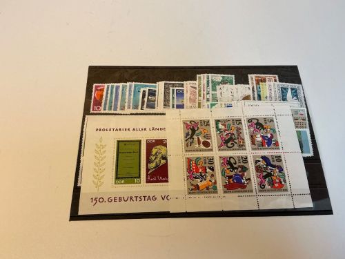 DDR Jahrgang 1968 postfrisch komplett