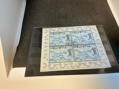 Schweiz Michel 1726 Stickerei Kleinbogen gestempelt