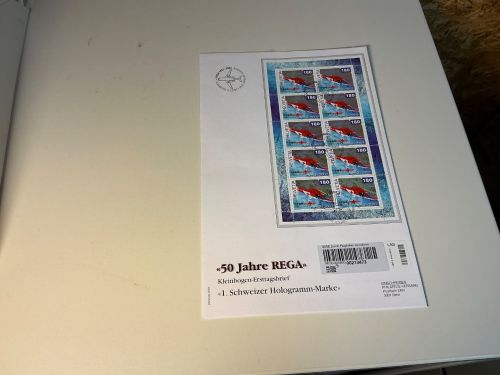 Schweiz FDC mit Kleinbogen 1784 gestempelt