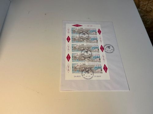 Monaco Michel 2333/34B Kleinbogen FDC