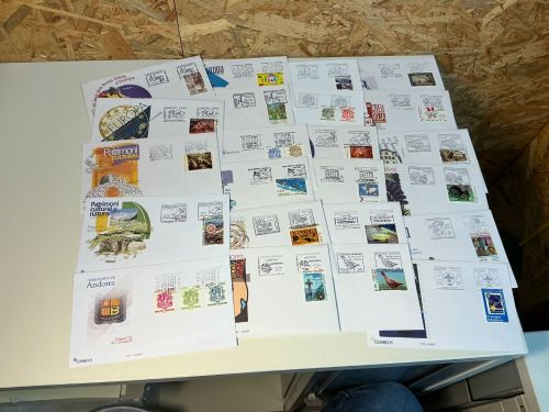 Spanisch Andorra FDC 2005-2007 komplett