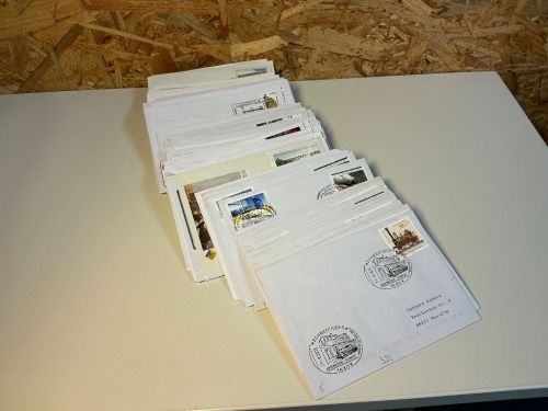 Bund Eisenbahn 200 Belege mit Sonderstempeln