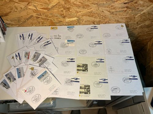 Bund 85 Belege mit Sonderstempel Luftfahrt