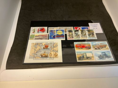 Island Jahrgang 1992 postfrisch komplett