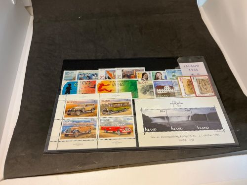 Island Jahrgang 1996 postfrisch komplett