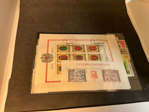 Österreich 1975-79 komplett gestempelt