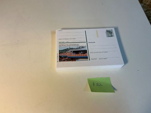Bund Bildpostkarten P152 komplett, postfrisch, Sehenswürdigkeiten