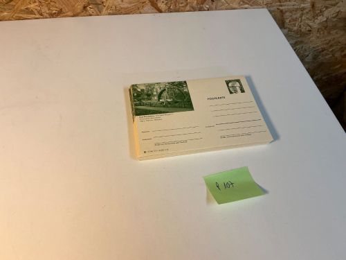 Bund Bildpostkarten P107 komplett, postfrisch, Heinemann