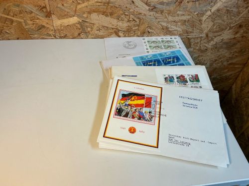 DDR Blocks + KB FDC Sammlung „Buch Export“ 1969-1990