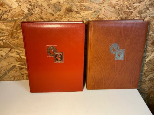 2 Einsteckbücher mit je 48 Seiten
