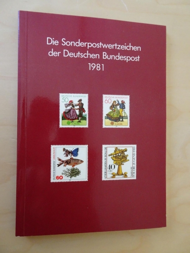 Bund Jahrbuch 1981 postfrisch