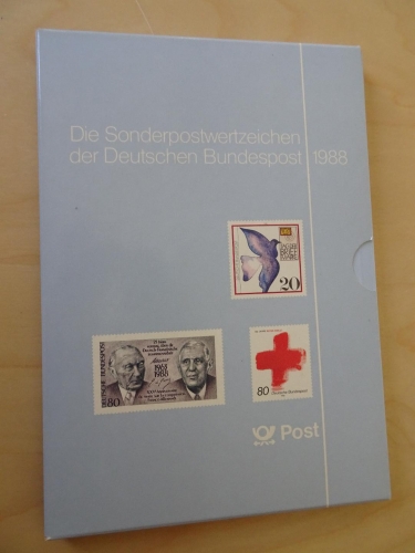 Bund Jahrbuch 1988 postfrisch