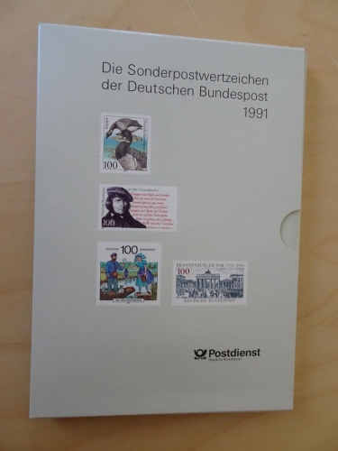 Bund Jahrbuch 1991 postfrisch
