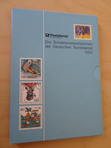 Bund Jahrbuch 1992 postfrisch