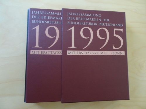 Bund Jahressammlung 1995 gestempelt