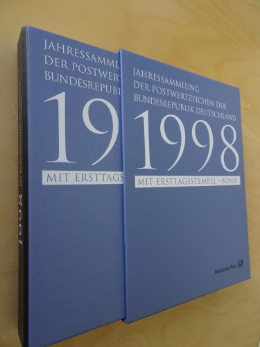 Bund Jahressammlung 1998 gestempelt
