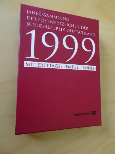 Bund Jahressammlung 1999 gestempelt