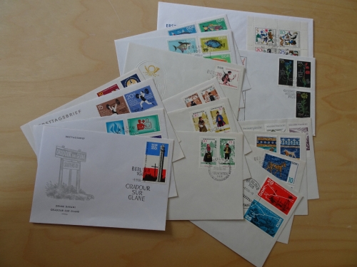 DDR FDC aus 1966 Michel 1206-1244 komplett