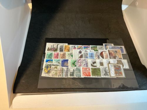 Bund Jahrgang 1987 gestempelt komplett, Vollstempel Frankfurt