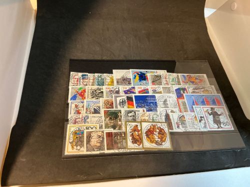 Bund Jahrgang 1989 gestempelt komplett, Vollstempel Frankfurt