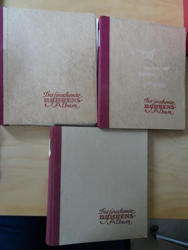 Bulgarien "Sprechende Behrens Alben" 1944-1978 in 3 Alben