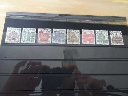 Berlin 242-49 Vollstempel Frankfurt mit Gummi meist Rundstücke