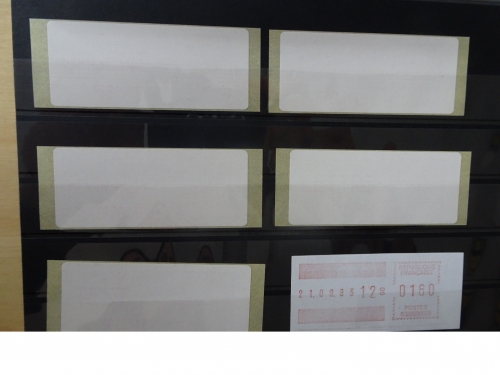 Frankreich ATM Specimen Croozet France 19+83 + Test ATM