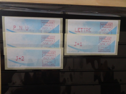 Frankreich ATM 9b ZS7 Torcy C 001,77,468 postfrisch