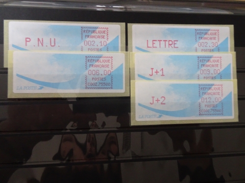 Frankreich ATM 9b ZS6 postfrisch