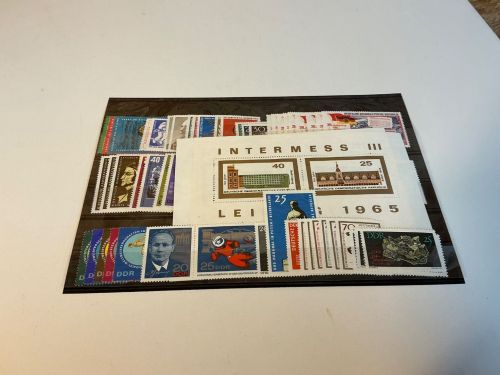 DDR Jahrgang 1965 postfrisch komplett