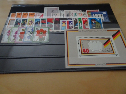 Bund Jahrgang 1974 postfrisch komplett