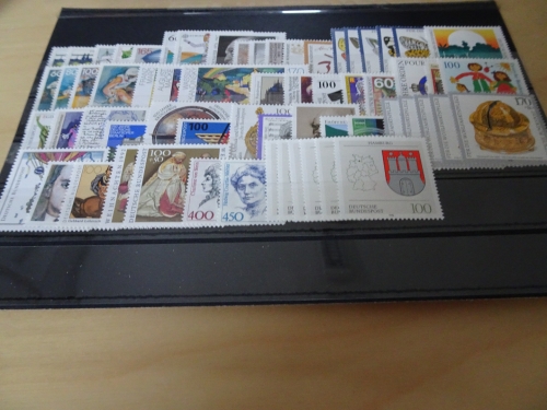 Bund Jahrgang 1992 postfrisch komplett