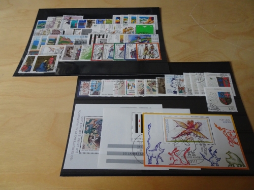 Bund Jahrgang 1994 gestempelt komplett