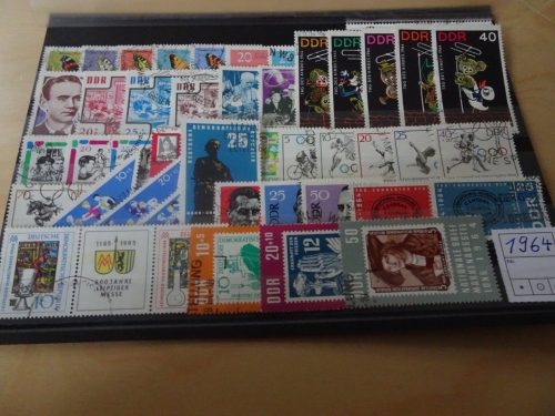 DDR Jahrgang 1964 gestempelt komplett