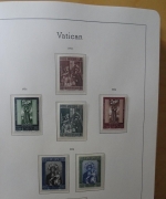 Vatikan postfrisch komplette Sammlung 1955-2000 im Leuchtturm falzlos Album